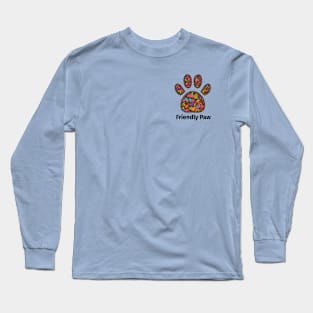 Love Beyond Shapes: "Geometric Paw Long Sleeve T-Shirt